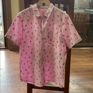 Men’s XL pink button down - brand new